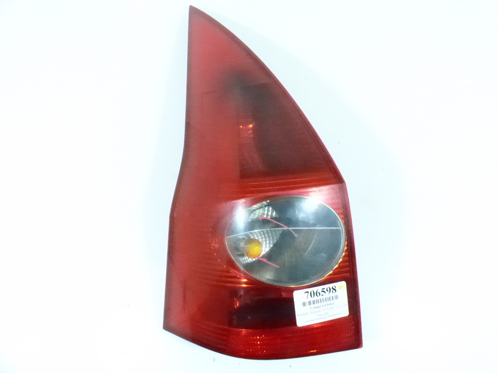 Lampa Ty Lewa Renault Megane Ii Kombi