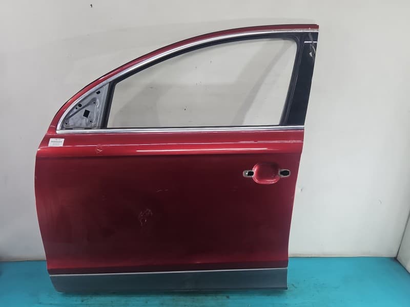 DRZWI PRZÓD LEWE KIEROWCY AUDI Q7 I 4L 5d bordowy 9C / LZ3F