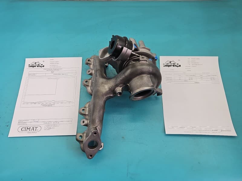 Turbosprężarka Regenerowana Renault Master III 10-24 2,3 dci 131KM 53039700417 53039880417 109726H8201380020 TA 70079631 00124