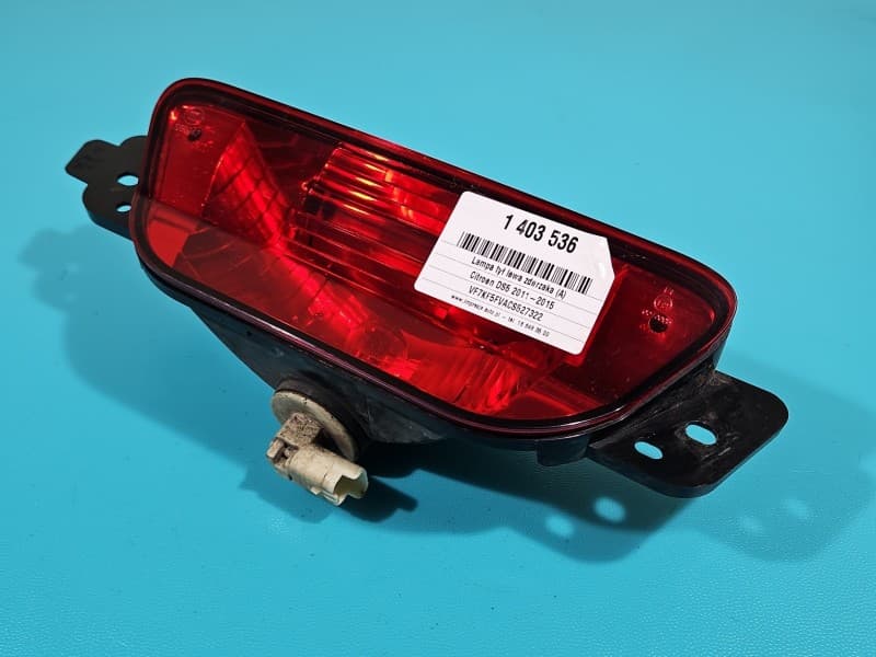 Lampa tył lewa zderzaka przeciwmgielna Citroen DS5 11-15 9672294080