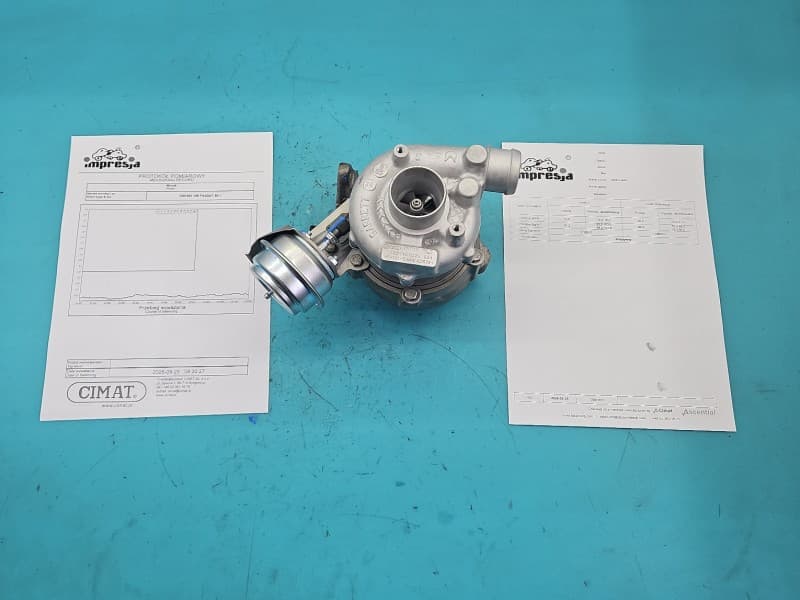 Turbosprężarka Regenerowana Vw Passat B5 1,9 tdi 116KM 454231-3 VNT15 028145702H GS4 CJC0573I