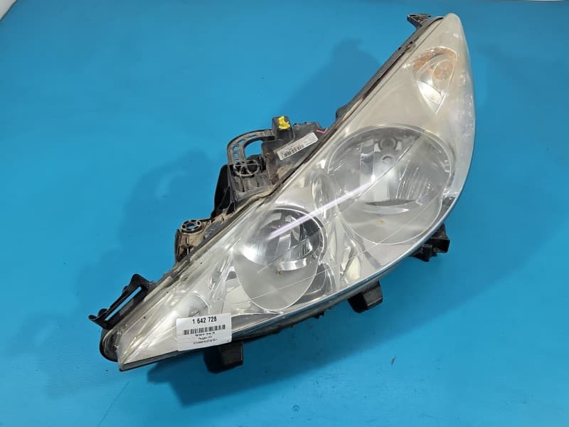 Reflektor lewy lampa przód Peugeot 207 EUROPA 9649986280