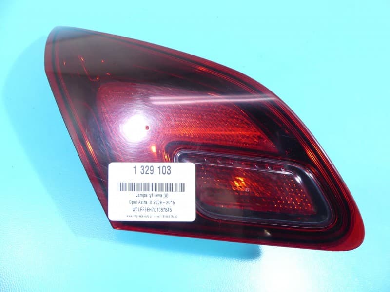 Lampa tył lewa klapy Opel Astra IV J HB EUROPA 216401