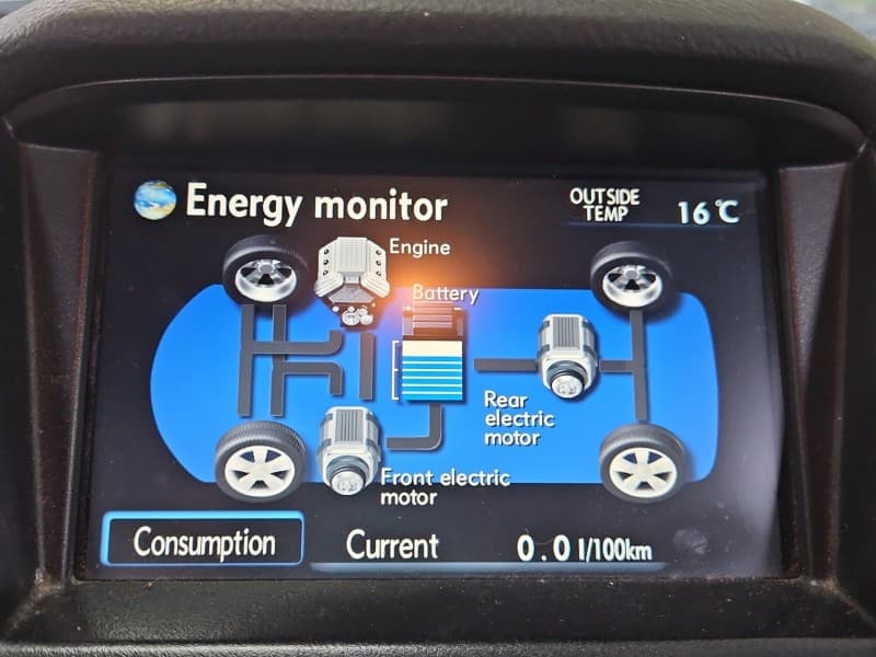 Wyświetlacz monitor LEXUS RX II 03-08 86110-48400