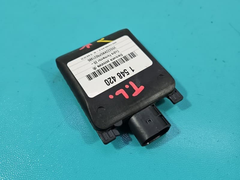 Sterownik moduł ASYSTENT ZMIANY PASA, Urwane mocowanie , Tył Lewy Cupra Formentor 2Q0907685G