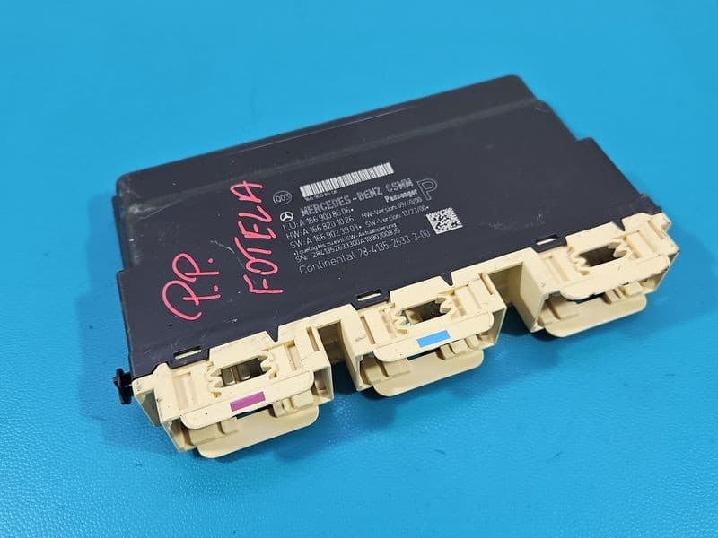 Sterownik moduł FOTELA PRZÓD PRAWY INFINITI QX30 H15 16-19 A1669008606