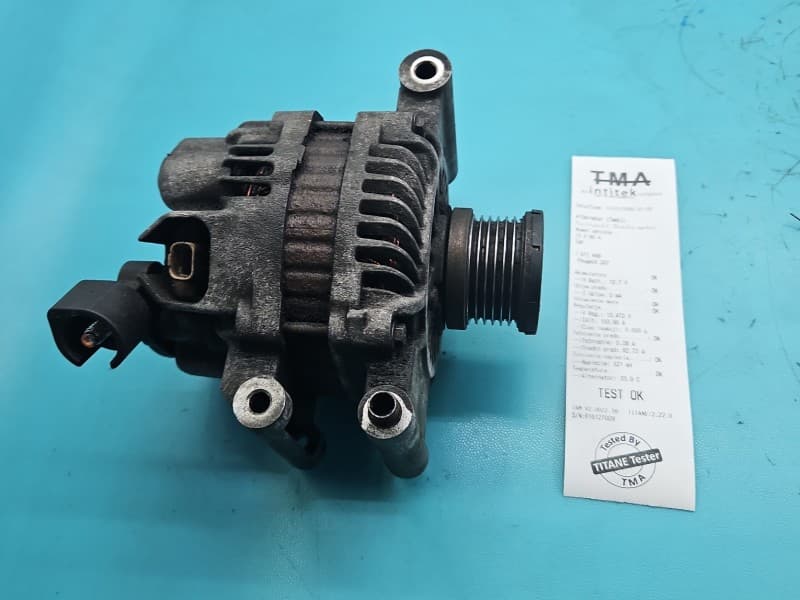 TEST Alternator Peugeot 207 1,4 16V 757695680 A005TG0881ZEB