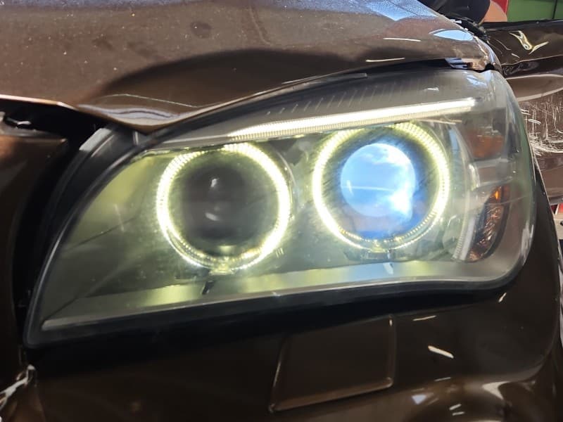 Reflektor lewy lampa przód BMW X1 E84 EUROPA 7290239