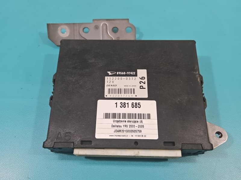 Komputer Sterownik silnika DAIHATSU YRV 00-05 1,3 16V 89560-97422 112200-0372