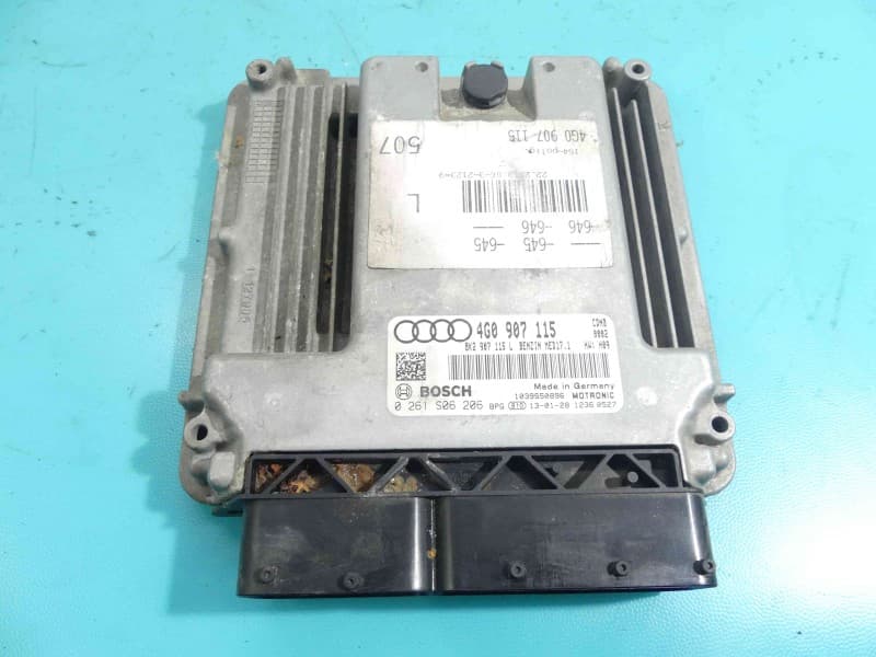 Komputer Sterownik silnika AUDI A6 C7 2,0 TFSI 4G0907115 8K2907115L 0261S06206