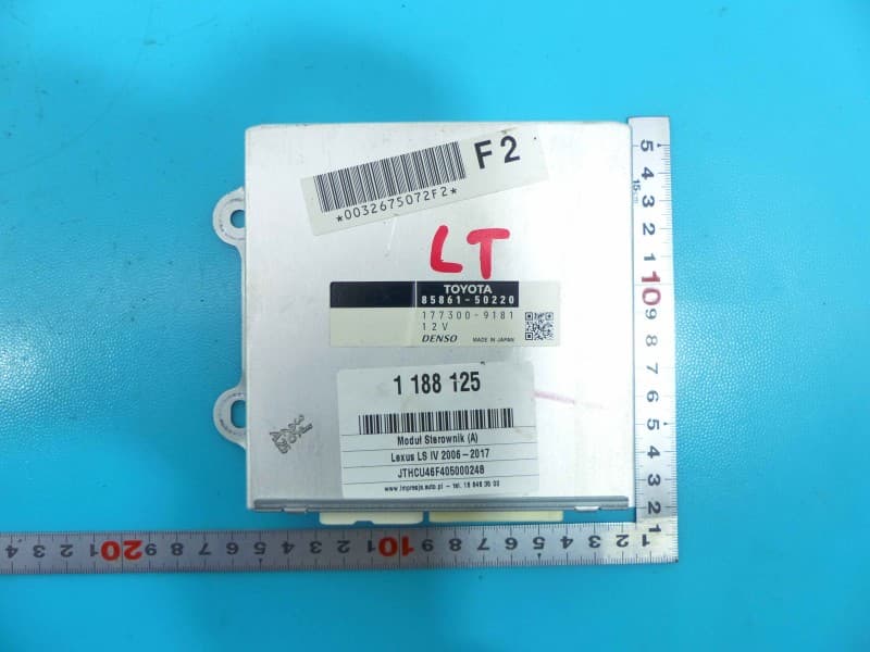 Sterownik moduł FOTELA TYŁ LEWY LEXUS LS IV 06-12 85861-50220 177300-9181