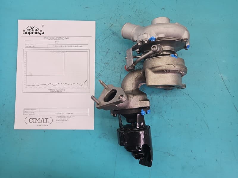 Turbosprężarka Regenerowana Land Range Rover III L322 01-12 4,4 V8 448DT 313KM 793829-1 GT1549 AH4Q-6K682-FB NP901506I