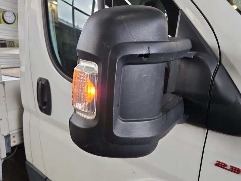 Lusterko prawe Fiat Ducato IV dziura w obudowie, 8pin krótkie ramie europa