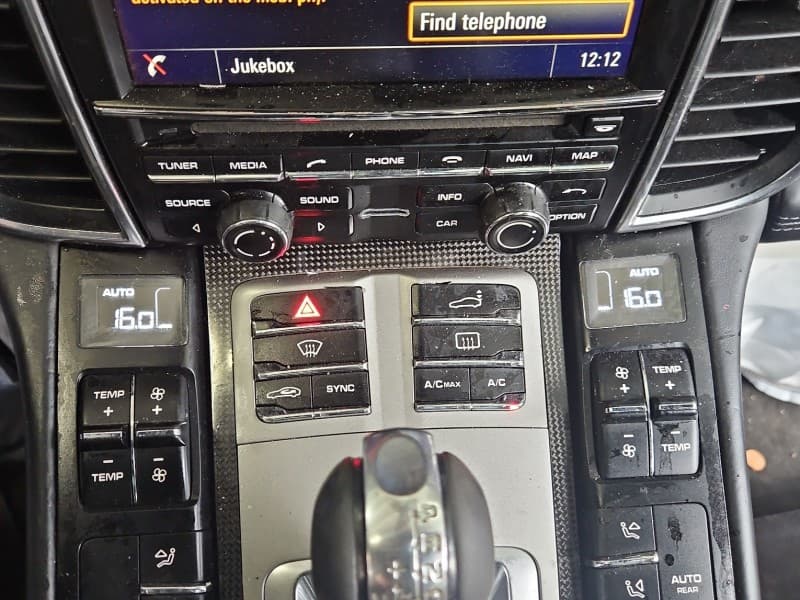 Konsola panel nawiewu Porsche Panamera I 970 97065330353 97061343704 97061364800