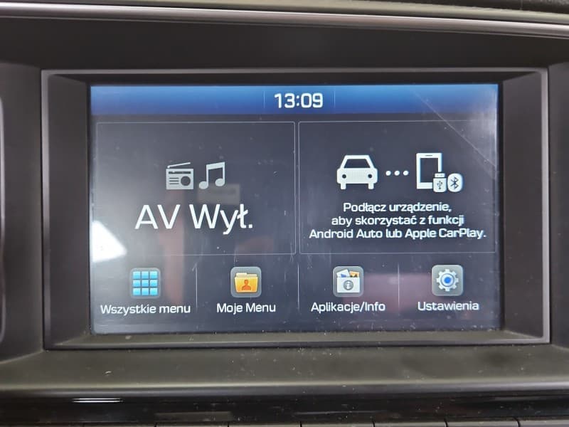 Radio fabryczne Hyundai Elantra VI 15-20 96160F2EC0SSH ADB10F2ET radioodtwarzacz
