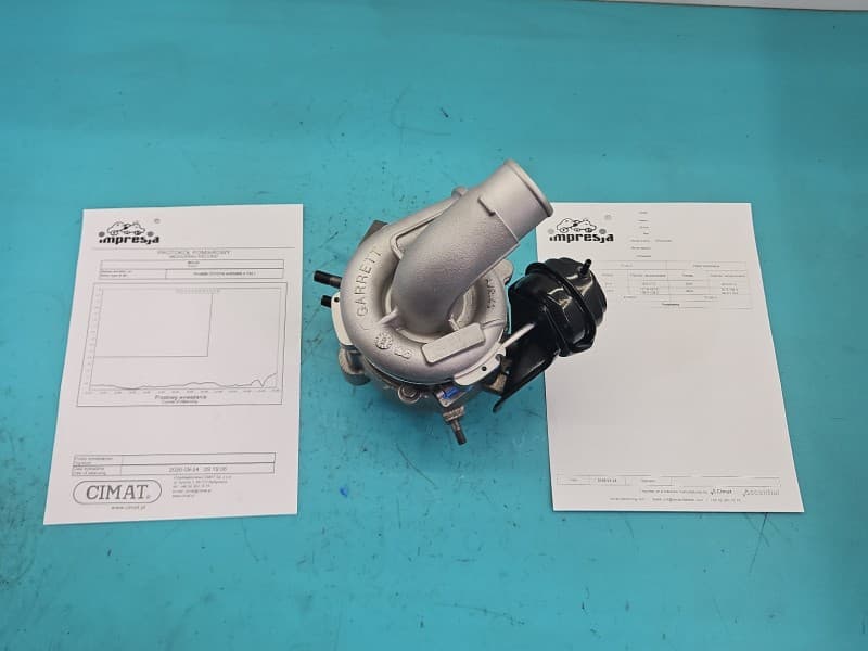 Turbosprężarka Regenerowana Toyota Avensis II T25 2,0 D4D 110KM 727210-1 GT1749V 17201-0G010 GJK06105F