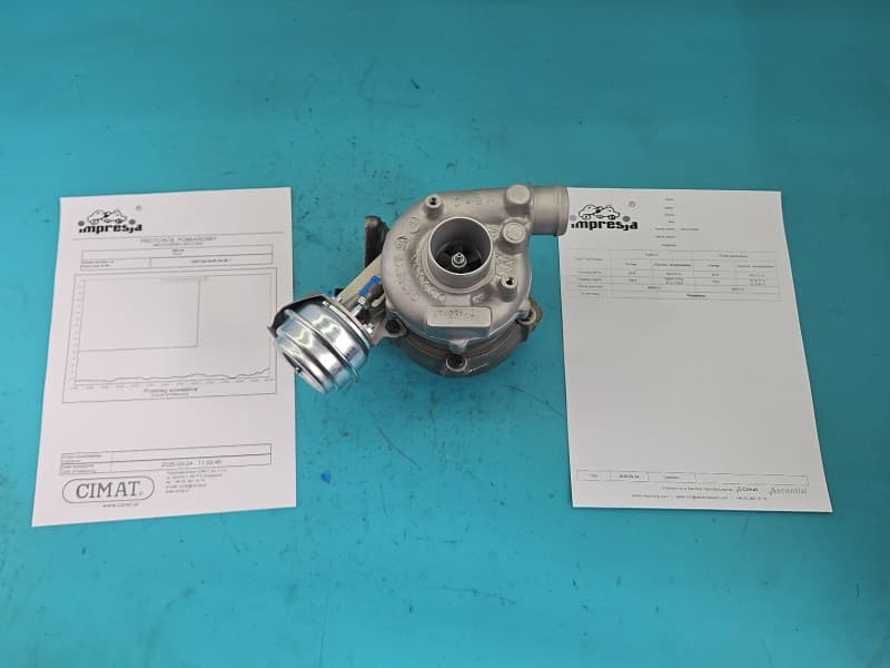 Turbosprężarka Regenerowana Audi A4 B7 1,9 tdi BKE 116KM 454231-2 038145702H