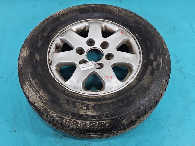 Koło zapasowe 16" dojazdowe dojazdówka Kia Carnival II 05-14 ET 46,rysy,otarcia 225/70/R16, 6x139.7