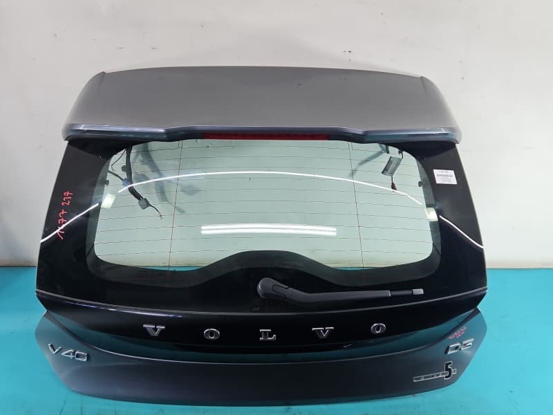 Klapa tył BAGAŻNIKA SZYBA Volvo V40 II 12- HB 5d szary 714-16