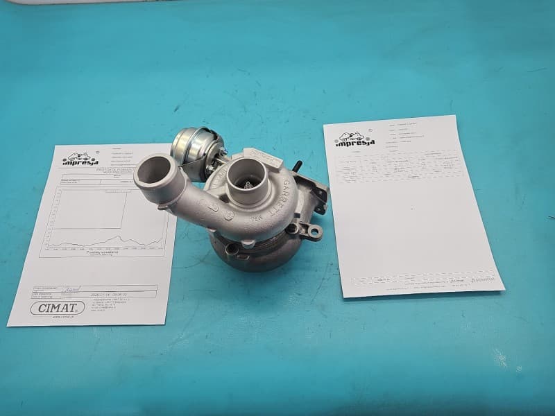 Turbosprężarka Regenerowana Alfa romeo 147 1,9 jtd 140KM 716665-2 B858 55191934 HEB017151