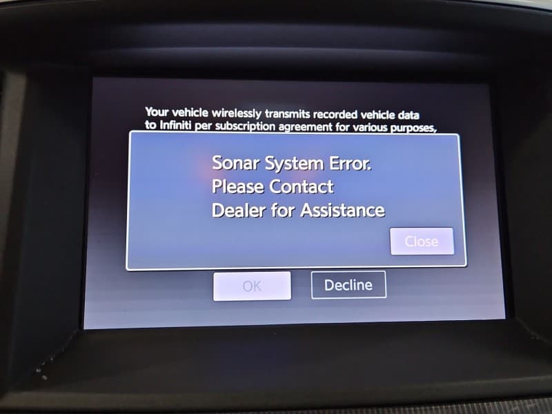 Wyświetlacz monitor INFINITI QX60 12- 283876GY0E