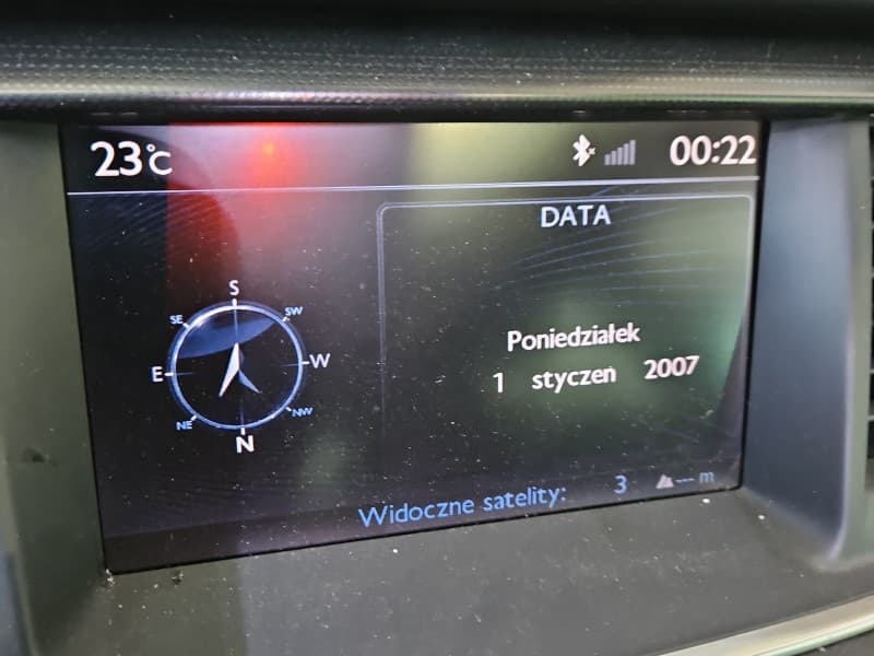 Wyświetlacz monitor Peugeot 508 I 10-18 9678188480