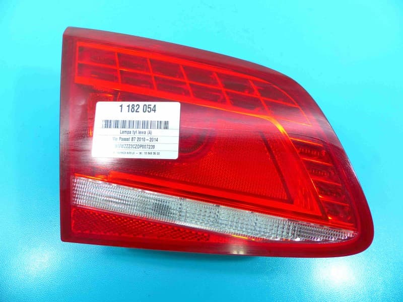 Lampa tył lewa klapy Vw Passat B7 sedan EUROPA