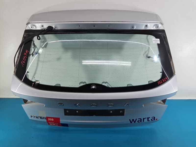 Klapa tył BAGAŻNIKA SZYBA Skoda Fabia IV HB 5d La7w