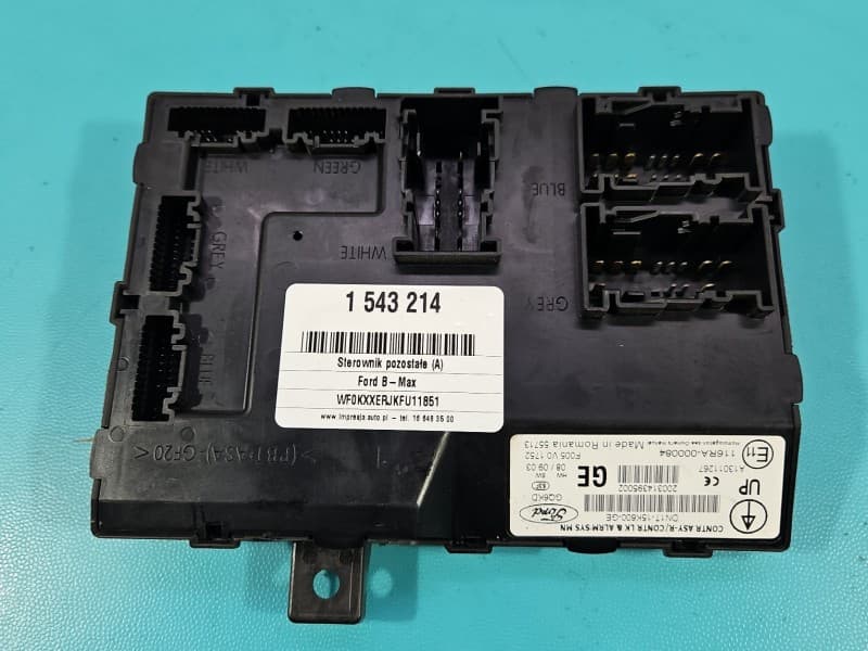 Sterownik moduł BLUETOOTH Ford B-Max 12-17 F005V01752 DN1T-15K600-GE