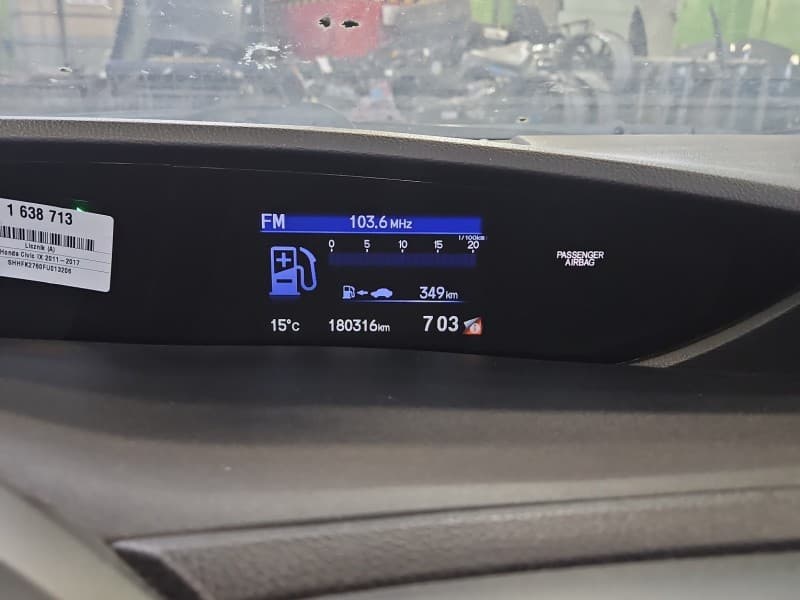 Wyświetlacz monitor Honda Civic IX 78260-TV0-G722-M1