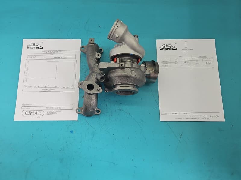 Turbosprężarka Regenerowana Seat Ibiza IV 6J 1,4 tdi BMS 80KM BV39E-0054 54399700054 54399880054 045253019J V730 KI710024602 00202