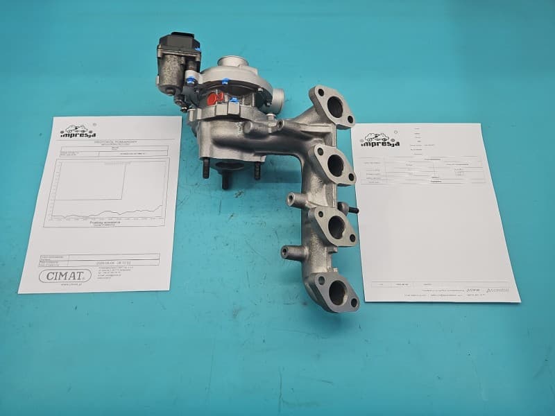 Turbosprężarka Regenerowana Kia Optima IV 15-20 1,7 crdi D4fd 141KM 28201-2A810 824168-0001 VBB 02587K