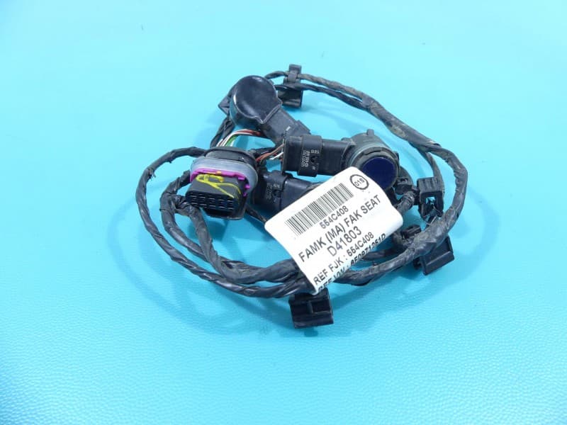 Czujnik parkowania PDC Seat Ibiza V KJ 6F niebieski R511 307896 5Q0910275B 6F0971251D