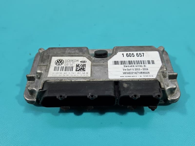Komputer Sterownik silnika Vw Golf V 1,4 16V 03C906024K