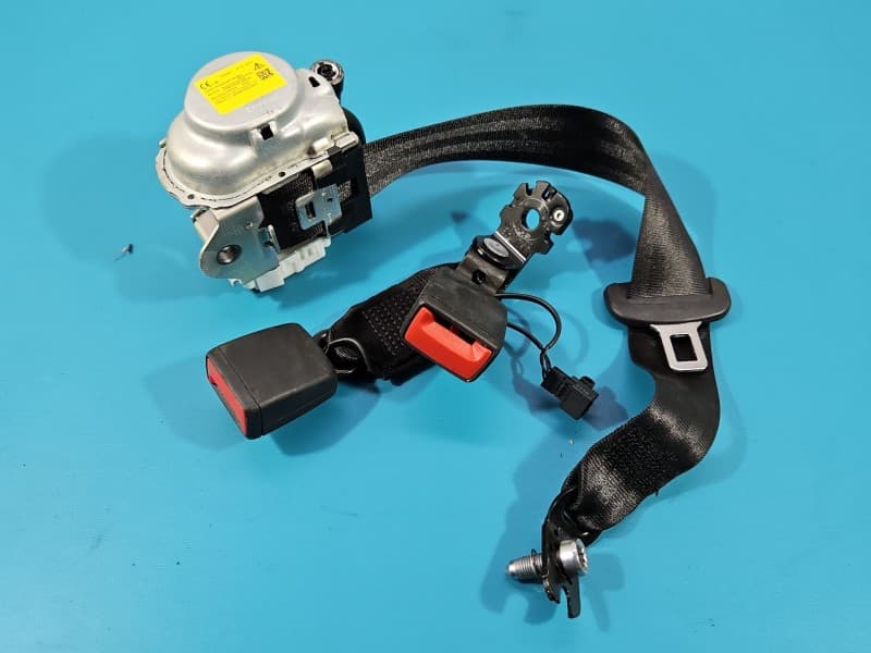 Pas bezpieczeństwa tył lewy + zapięcia 8w0857739d Audi A4 B9 34163769E 34172060A 8W0857739D