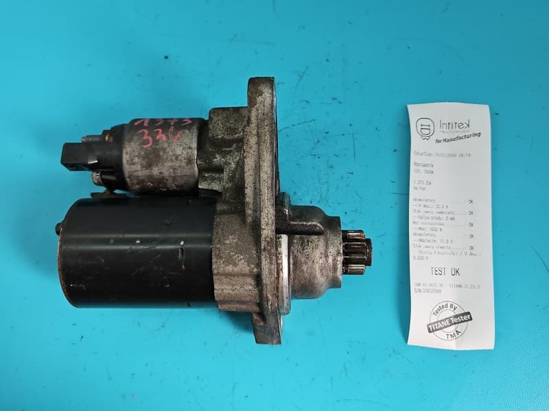 TEST Rozrusznik Vw Fox 1,2 6V wiel
