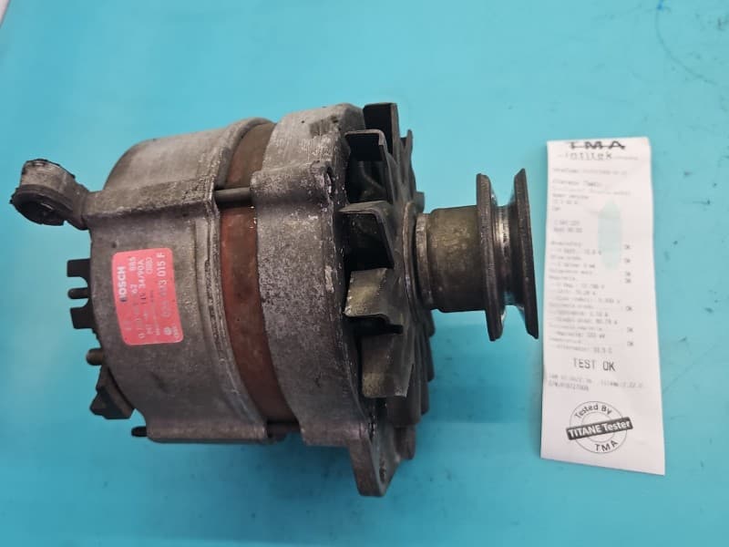 TEST Alternator Audi 80 B3 1,8 wtrysk mech 026903015F