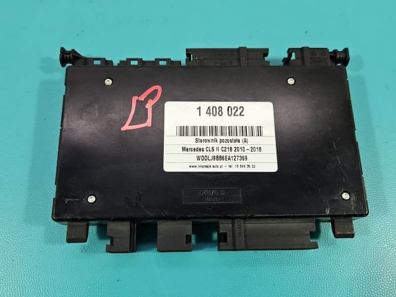 Sterownik moduł FOTELA PRZÓD LEWY Mercedes CLS II C218 W218 218 A1729006903
