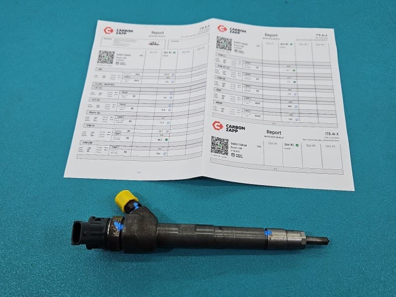 TESTOWANY Wtryskiwacz 0445110654 G4D3-9K546-AA Jaguar XE X760 2,0d 204DTD 179KM