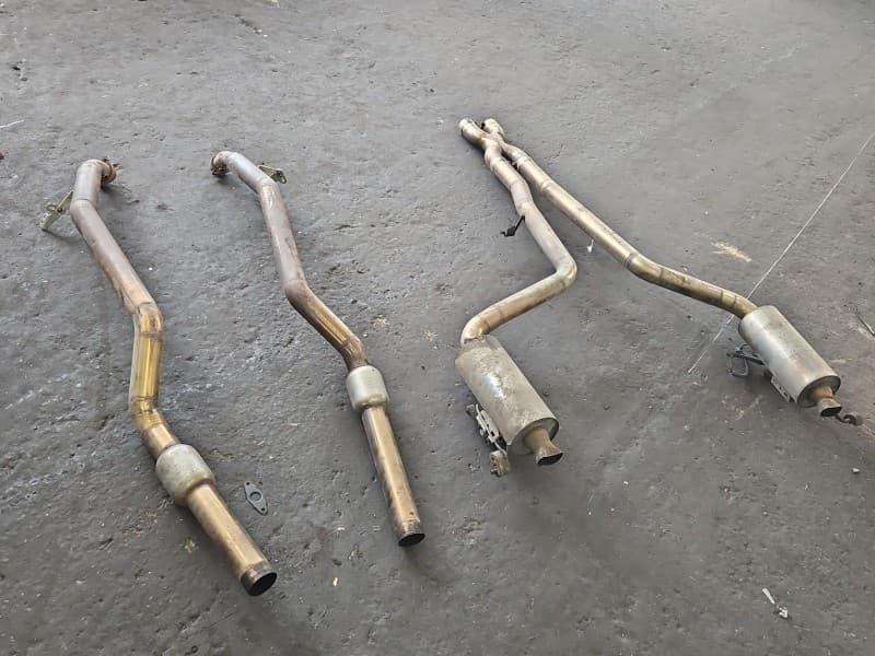 Tłumik WYDECH Mercedes CLS II C218 W218 218 4,7 V8 278922 A2124910101