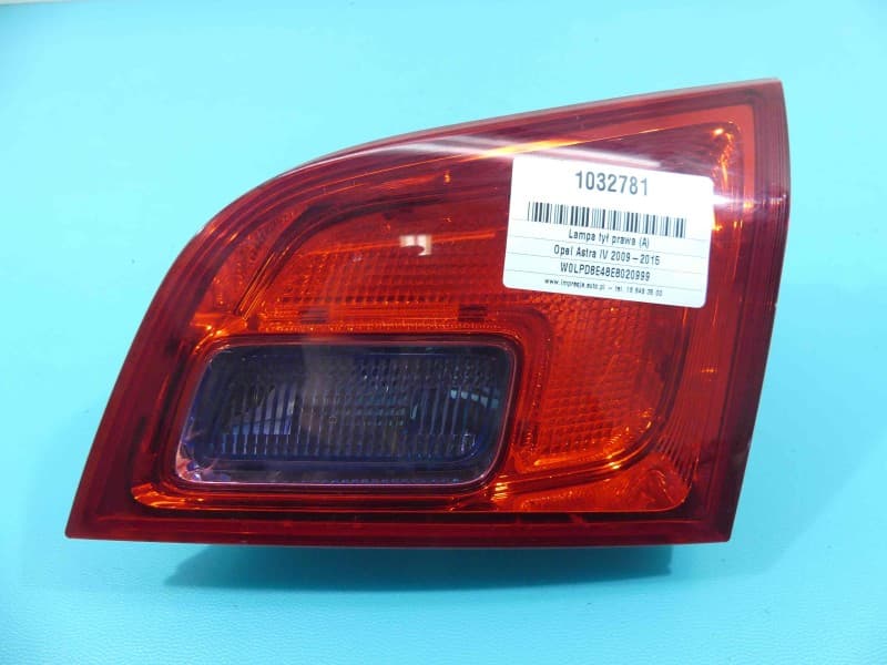 Lampa tył prawa klapy Opel Astra IV J kombi EUROPA