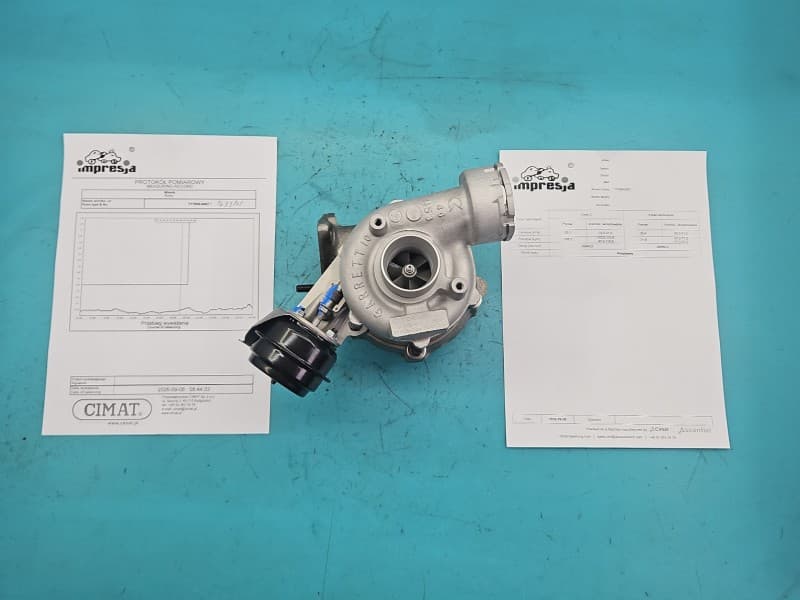 Turbosprężarka Regenerowana Vw Passat B5 1,9 TDI 131KM 717858-7 GT1749VA HGR 038145702G IEF01294R 038145702G
