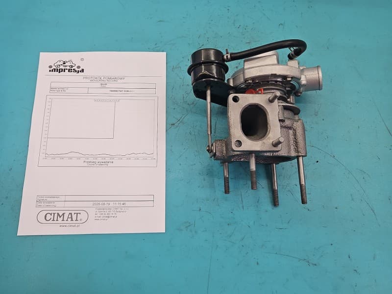 Turbosprężarka Regenerowana Fiat Doblo I 01-10 1,9 jtd 101KM 708847-1 GT1444S 46756155 FF202646I