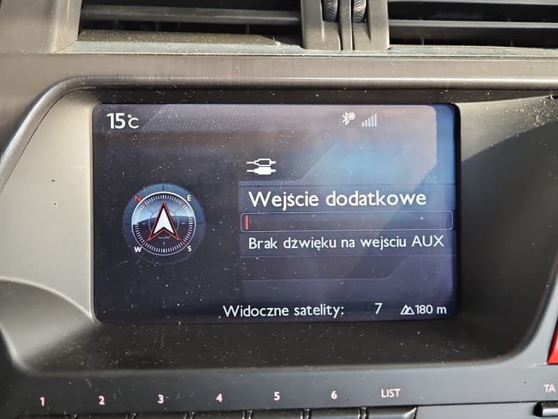 Wyświetlacz monitor Citroen DS5 11-15 9800835780