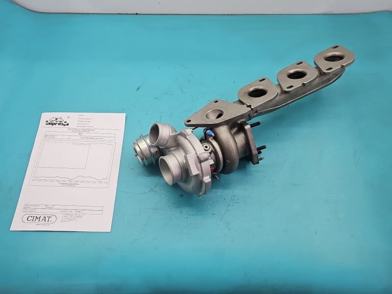 Turbosprężarka Regenerowana Mercedes CLS II C218 W218 218 4,7 V8 278922 408KM 784037-6 A2780901880 06000064R
