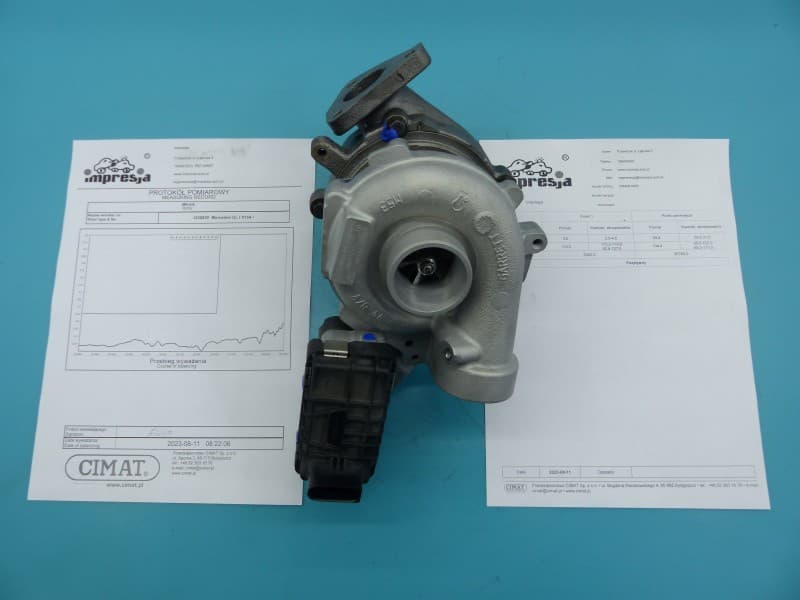 Turbosprężarka Regenerowana Mercedes GL I X164 4,0 CDI 306KM 764408-3 A6290901480 GT17V