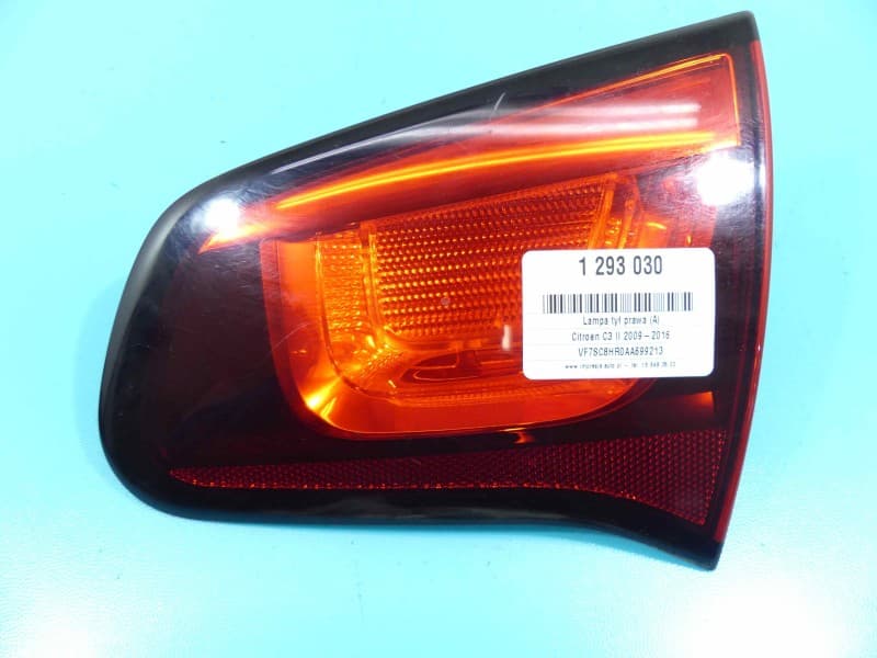 Lampa tył prawa klapy Citroen C3 II 09-16 HB EUROPA 9685225480