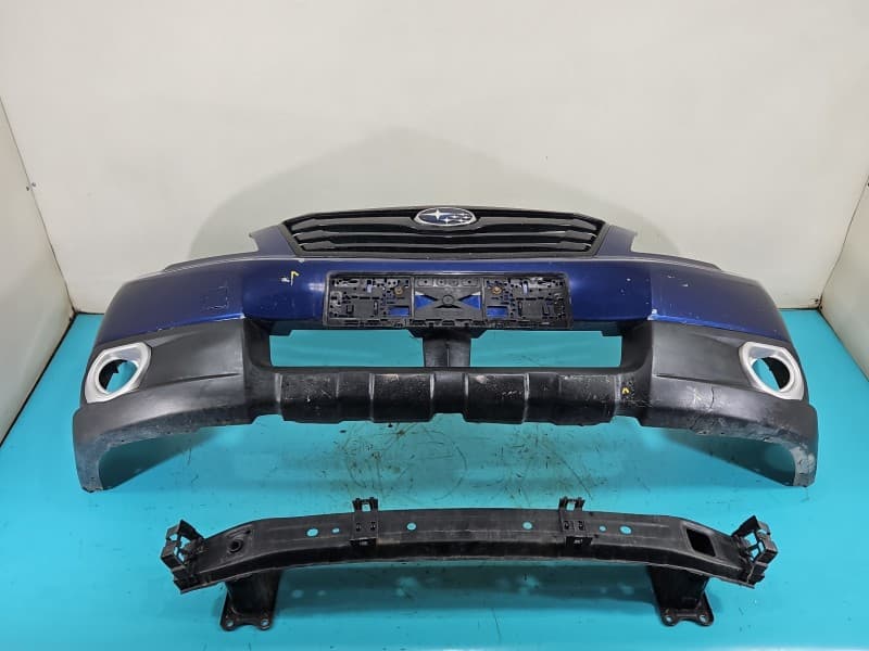 Zderzak przód przedni Subaru Legacy V granatowy E8H