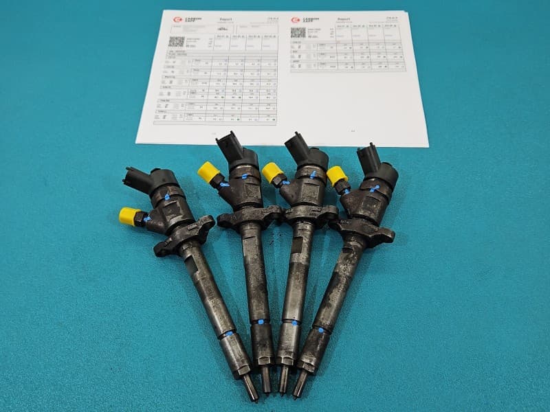 TESTOWANY Komplet wtryskiwaczy Ford Focus Mk2 1,6 tdci 0445110259