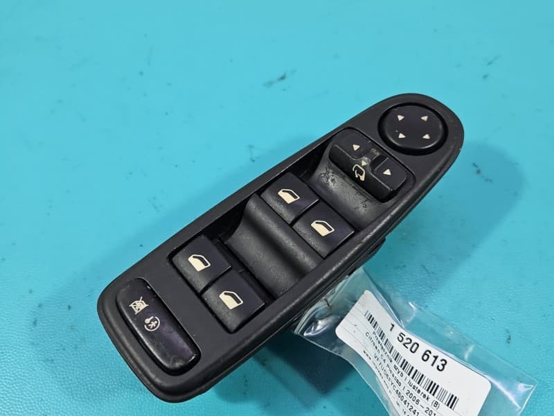 Przełącznik szyb Citroen C4 picasso I 06-13 Odpryski na przyciskach. EU 96639383ZD